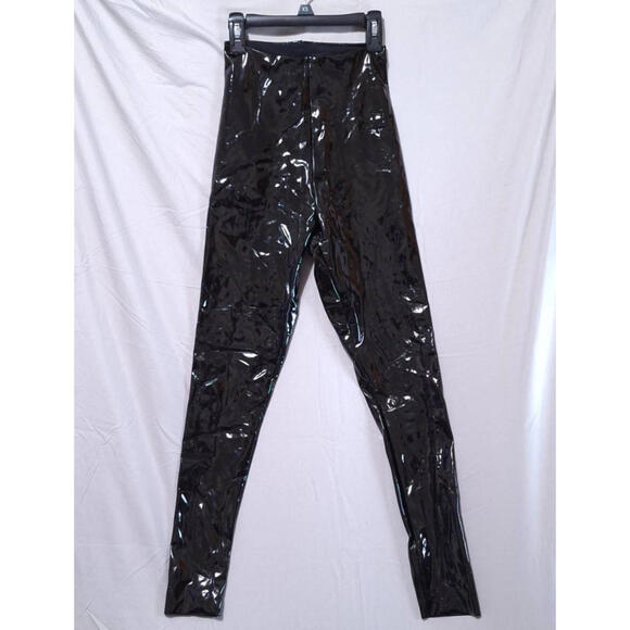 Commando High Rise Patent Leather Legging Size XS  Pull On Black Shiny - Picture 1 of 9